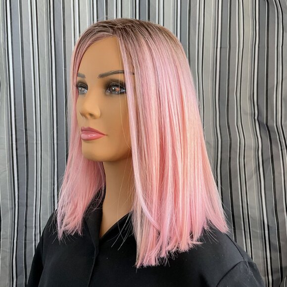 Belle Tress Alpha Blend in Rose Gold, Lace Front, Mono Part, NWT - Picture 2 of 9